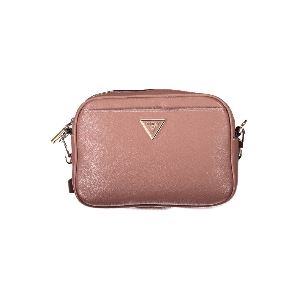 Guess Jeans Rosa Poliuretano Woman Shoulder Bag - Luxe Nova