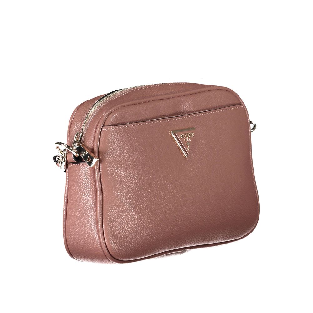 Guess Jeans Rosa Poliuretano Woman Shoulder Bag - Luxe Nova