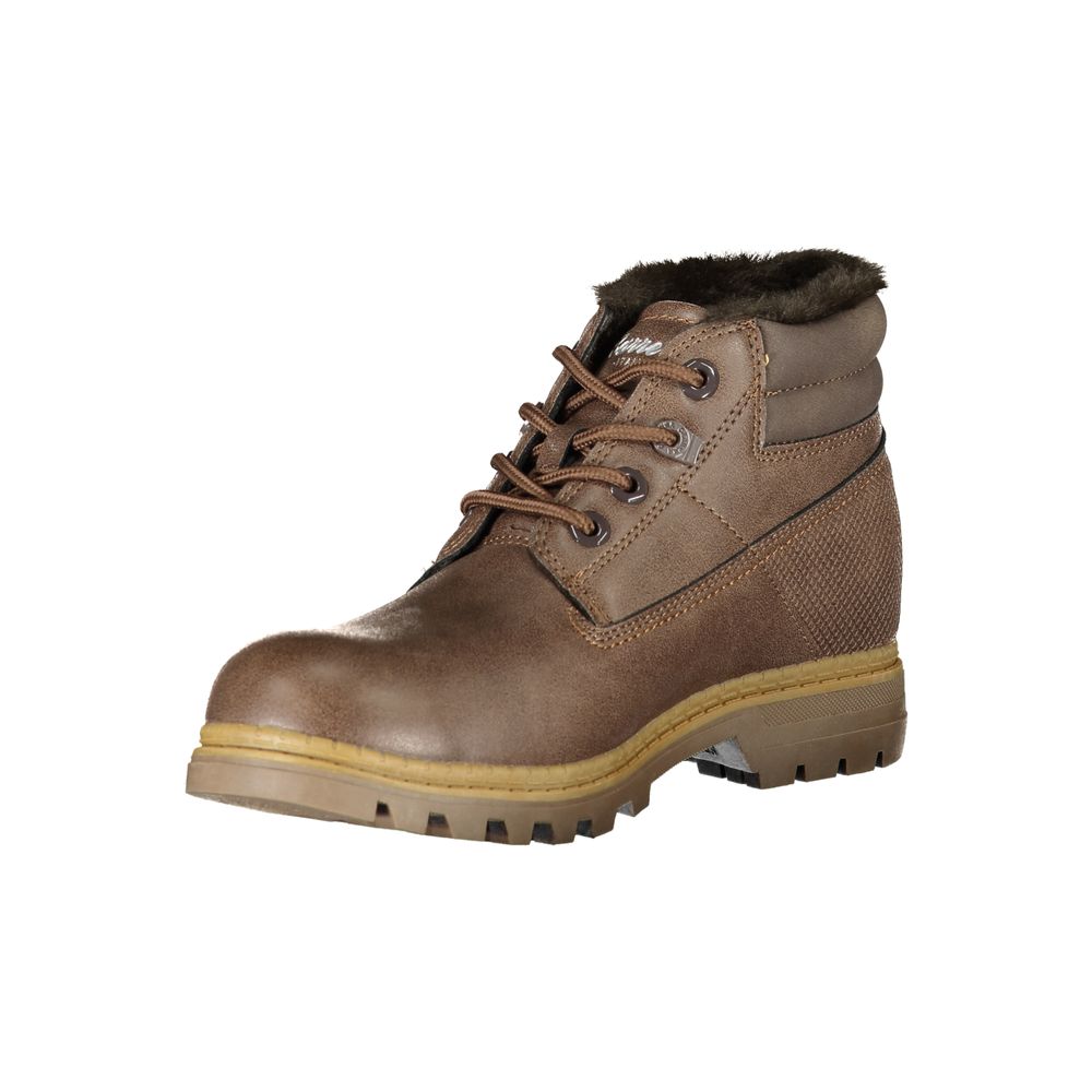 Carrera Marrone Poliuretano Woman Ankle Boot - Luxe Nova