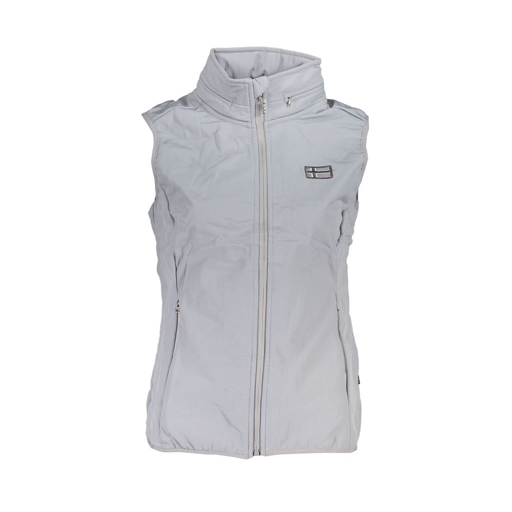 Scuola Nautica Grigio Polyester Women's Vest - Luxe Nova