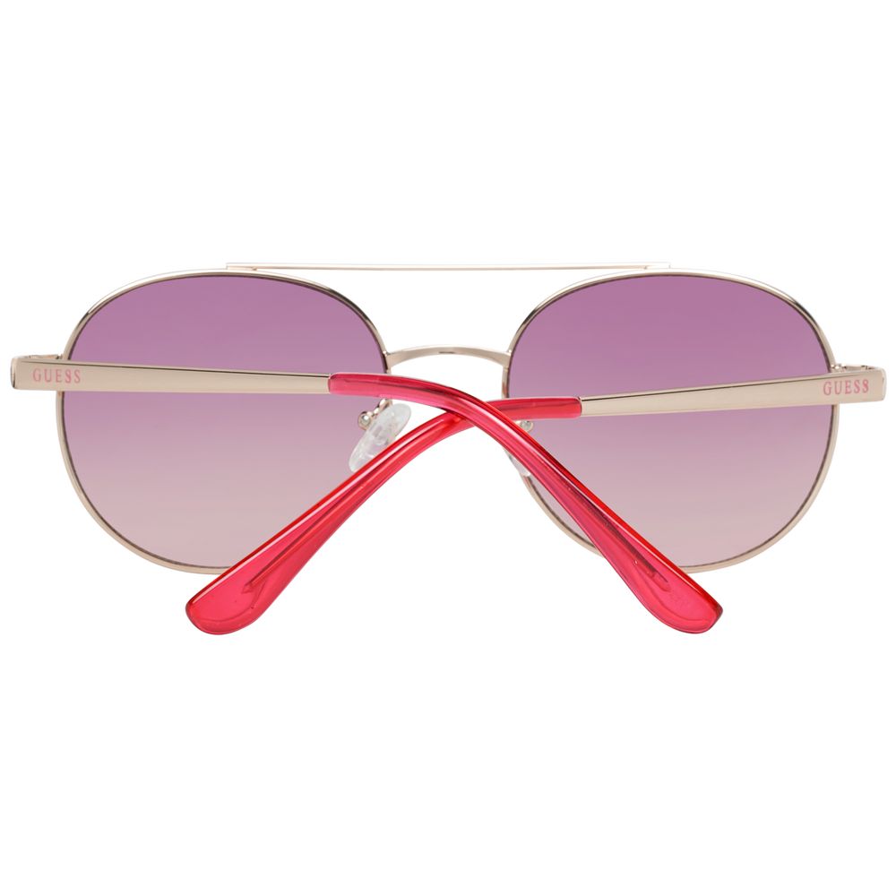 Guess Rose Gold Metal Sunglasses - Luxe Nova