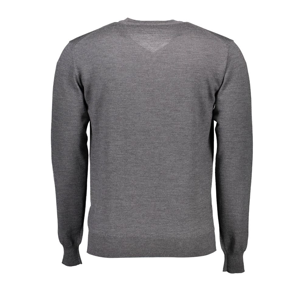 Harmont & Blaine Grigio Wool Mens Sweater - Luxe Nova