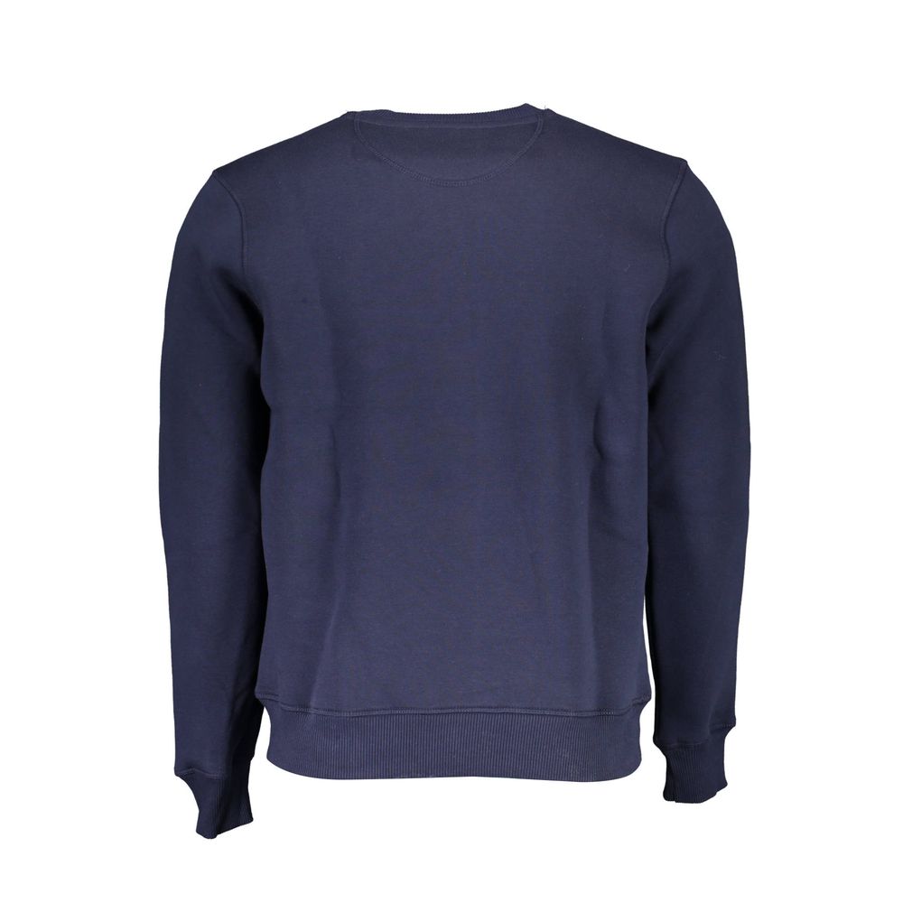 North Sails Gray Cotton Men Sweatshirt - Luxe Nova