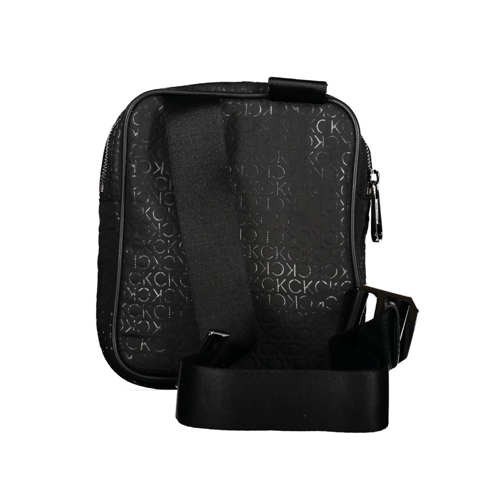 Calvin Klein Black Polyester Men Shoulder Bag - Luxe Nova