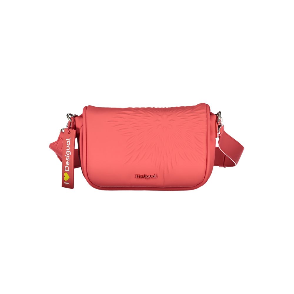 Desigual Rosso Polyurethane Women Handbag - Luxe Nova