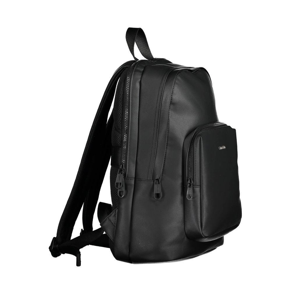 Calvin Klein Nero Polyester Men Backpack - Luxe Nova