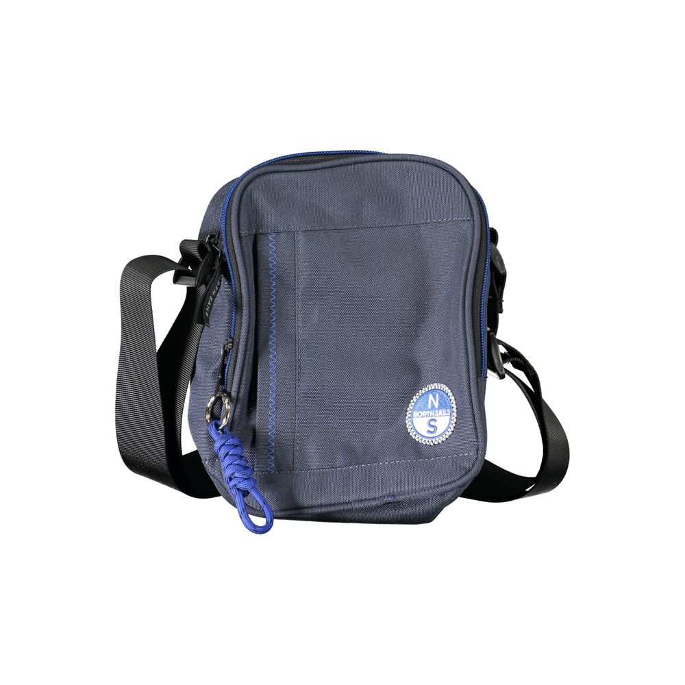 North Sails Blue Polyester Men Shoulder Bag - Luxe Nova