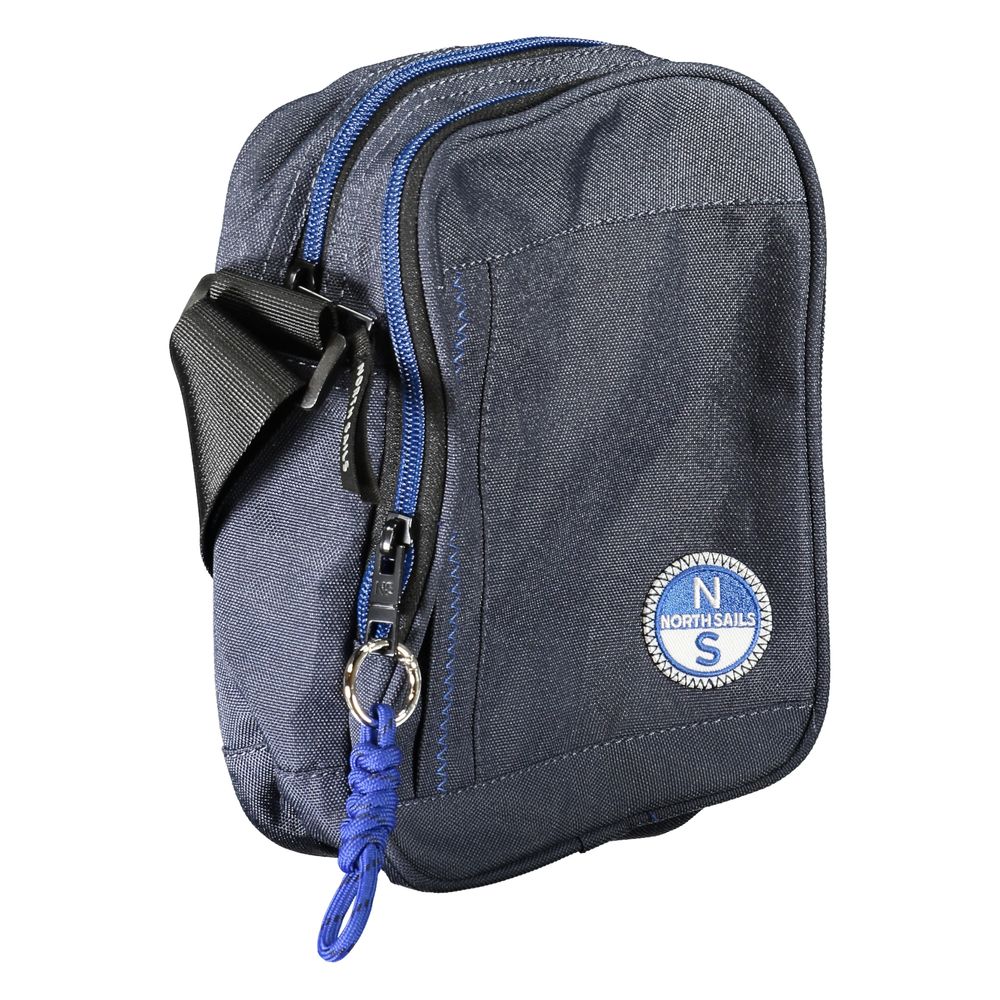 North Sails Blue Polyester Men Shoulder Bag - Luxe Nova