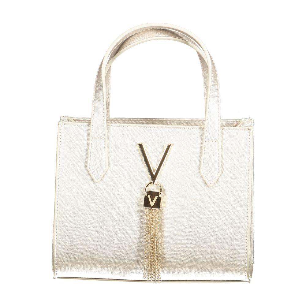 Mario Valentino Grigio Polyurethane Women Handbag - Luxe Nova