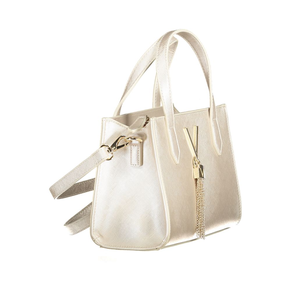Mario Valentino Grigio Polyurethane Women Handbag - Luxe Nova