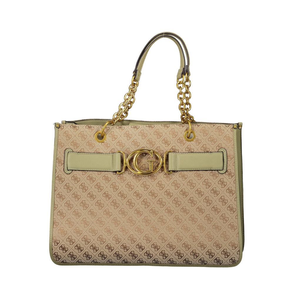 Guess Jeans Verde Polyurethane Women Handbag - Luxe Nova