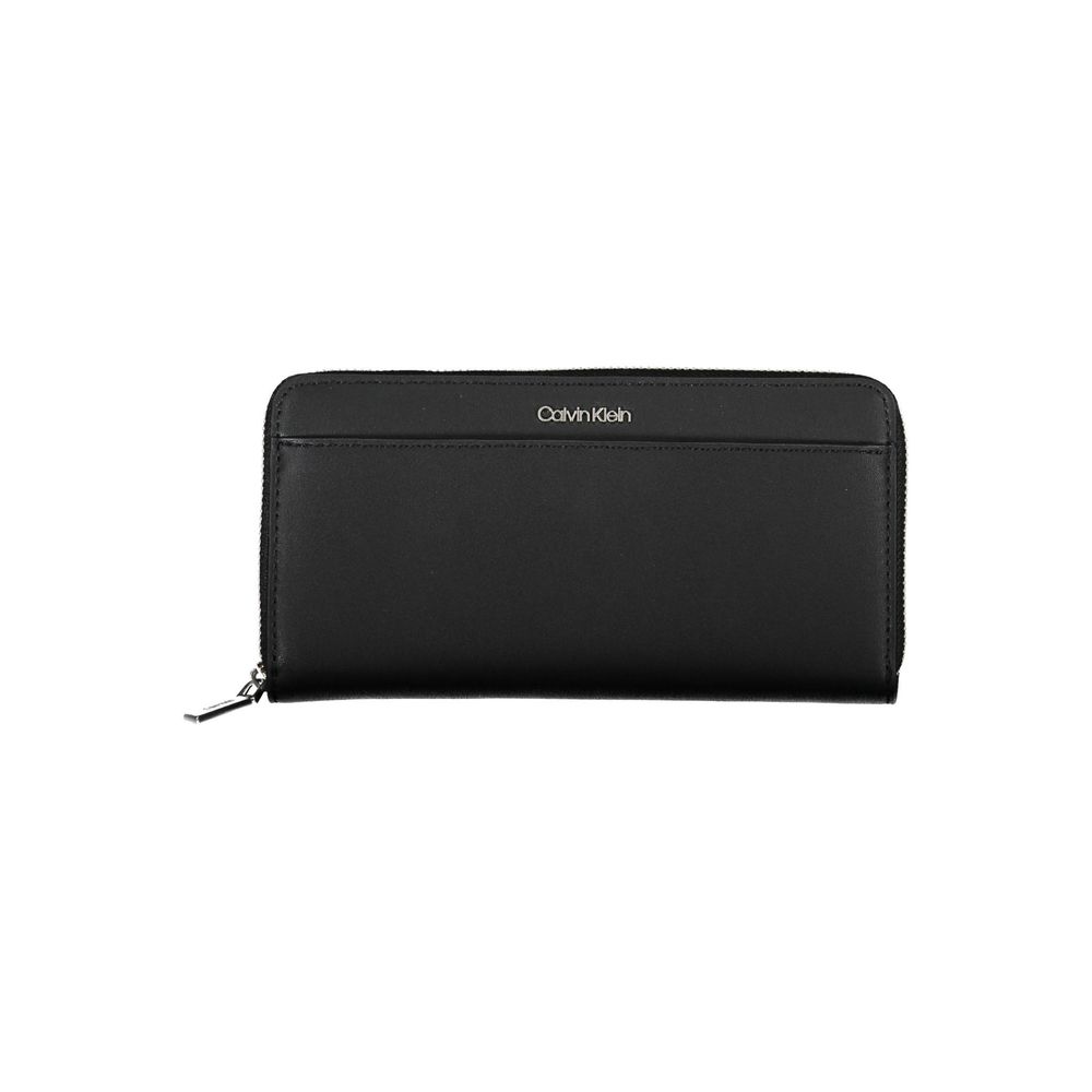 Calvin Klein Black Polyethylene Women Wallet - Luxe Nova