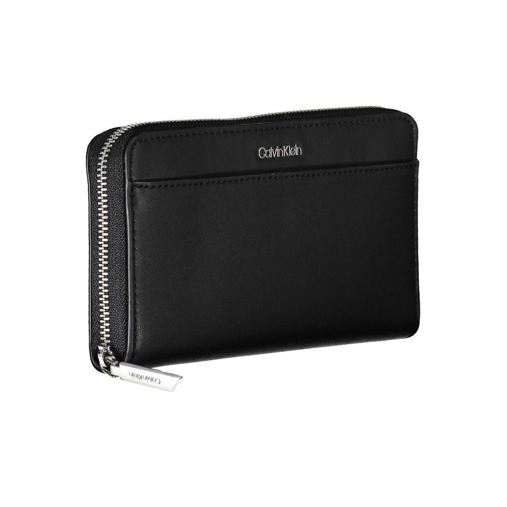 Calvin Klein Black Polyethylene Women Wallet - Luxe Nova
