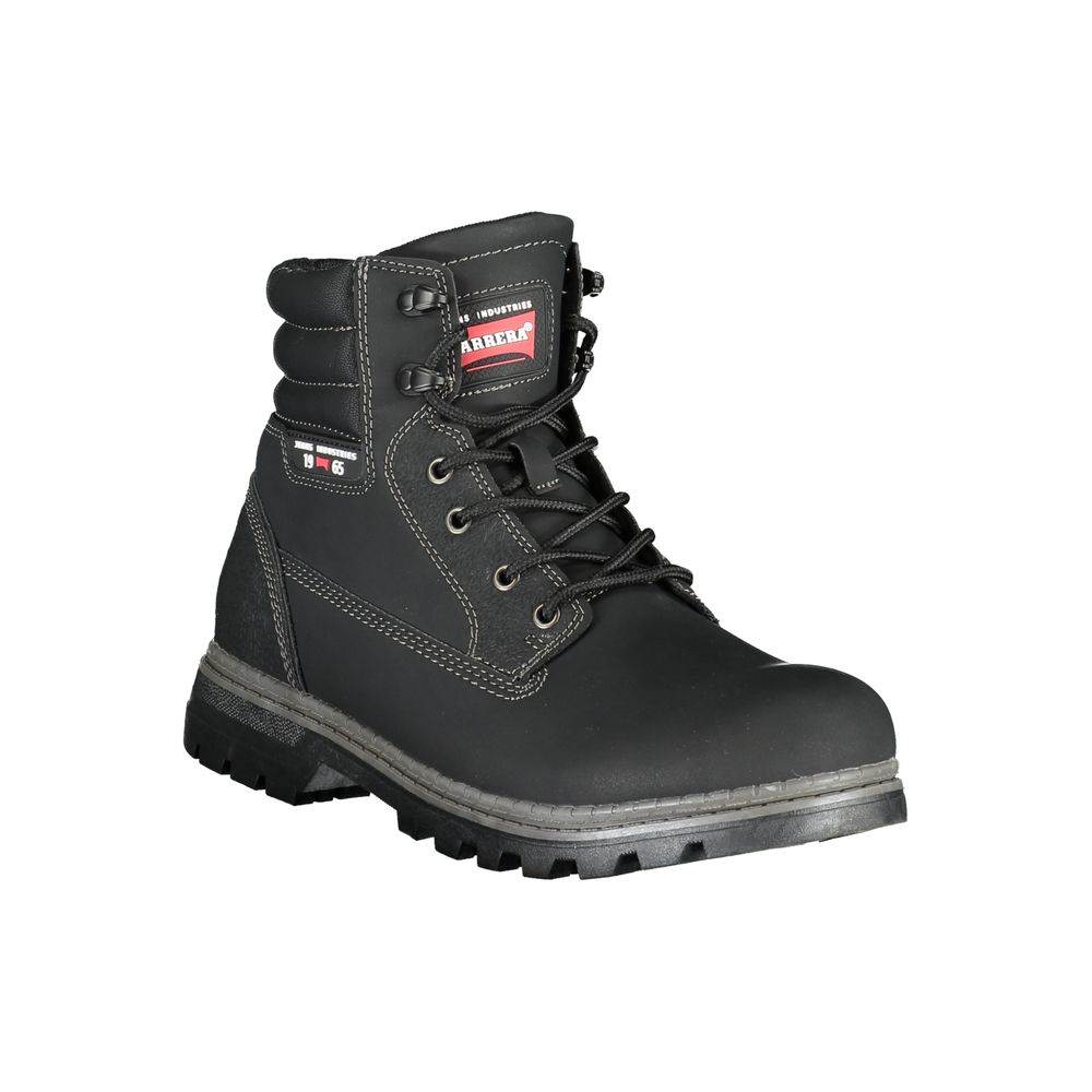 Carrera Black Polyester Men Boot - Luxe Nova