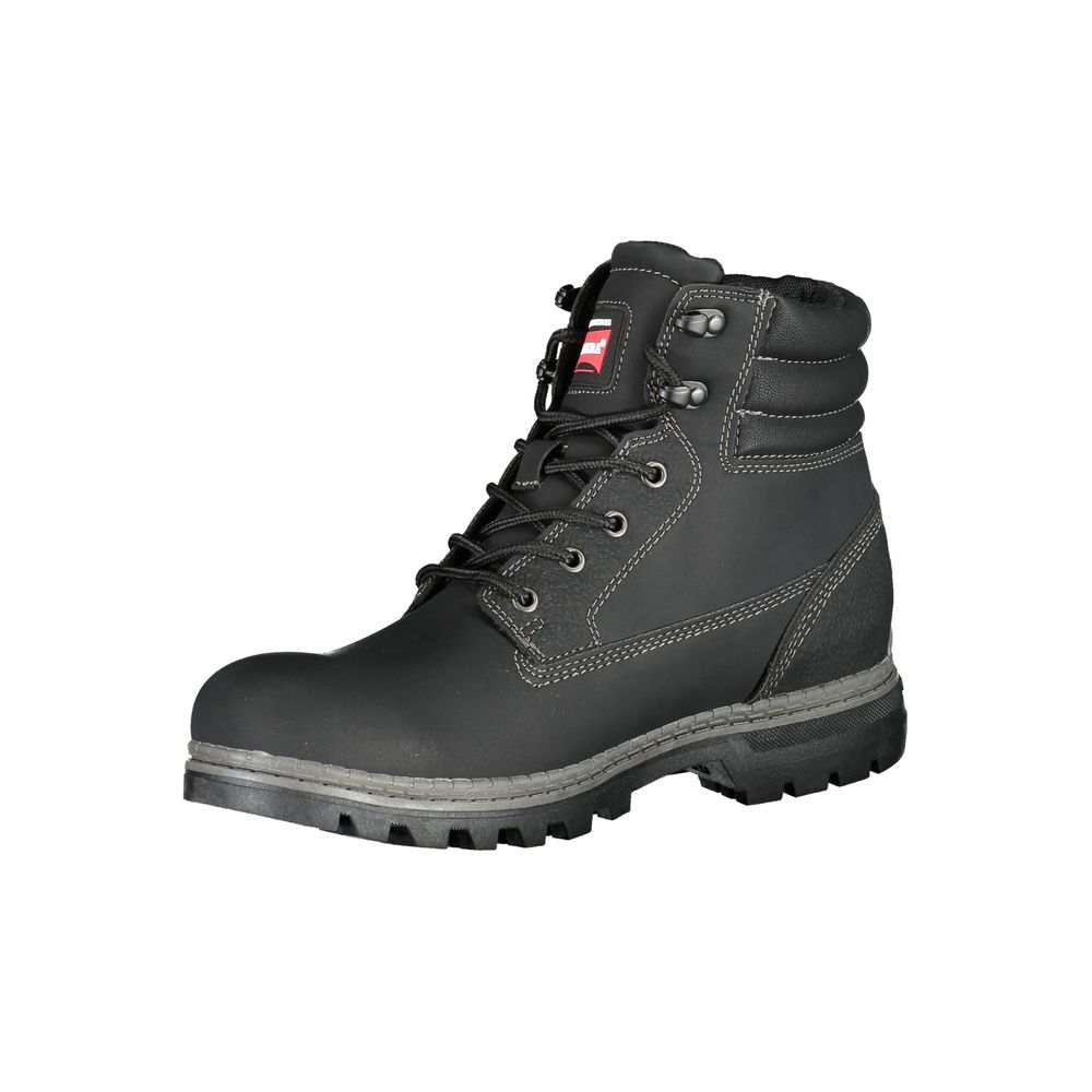 Carrera Black Polyester Men Boot - Luxe Nova