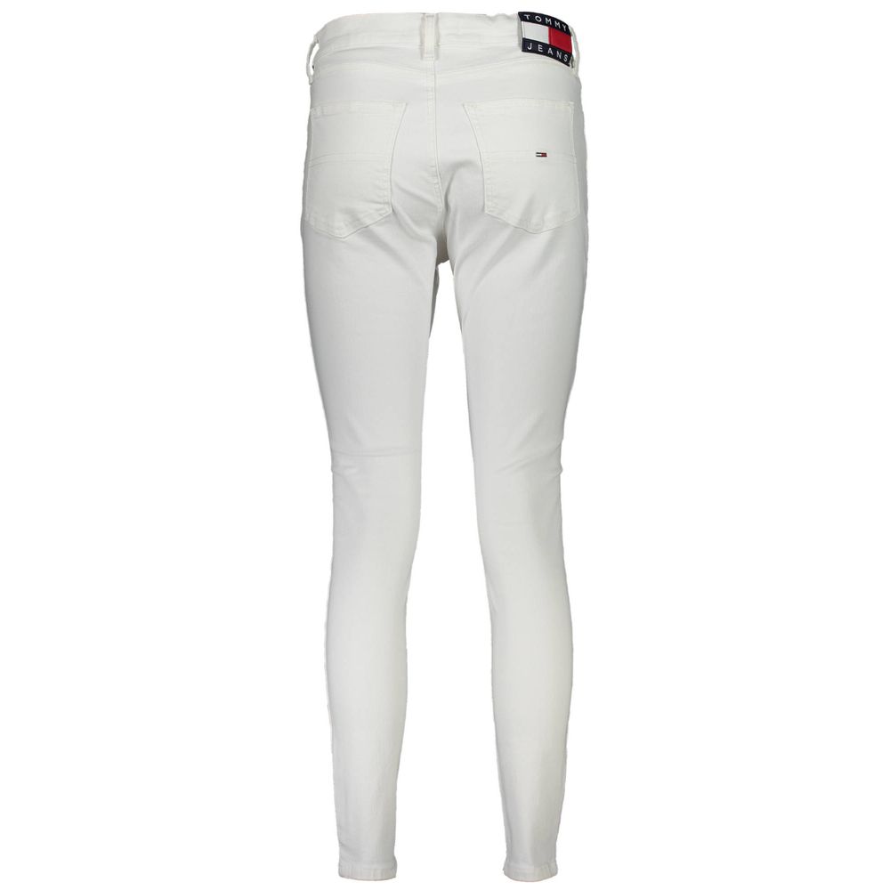 Tommy Hilfiger Bianco Cotton Women's Jeans - Luxe Nova
