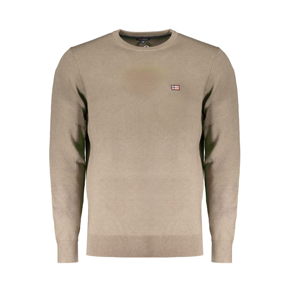 Norway 1963 Brown Wool Men Sweater - Luxe Nova