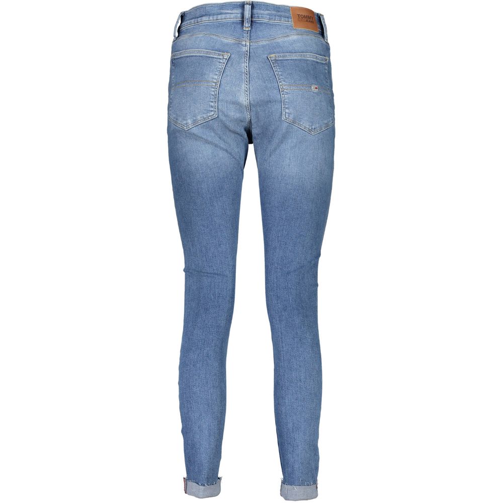 Tommy Hilfiger Azzurro Cotton Women's Skinny Jeans - Luxe Nova