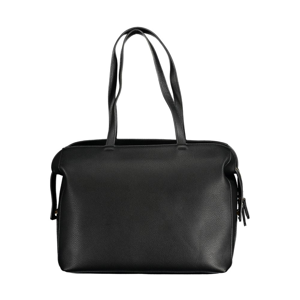 Mario Valentino Nero Poliuretano Women Handbag - Luxe Nova