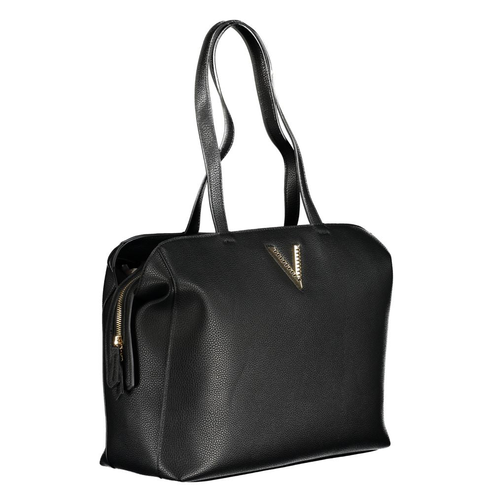 Mario Valentino Nero Poliuretano Women Handbag - Luxe Nova