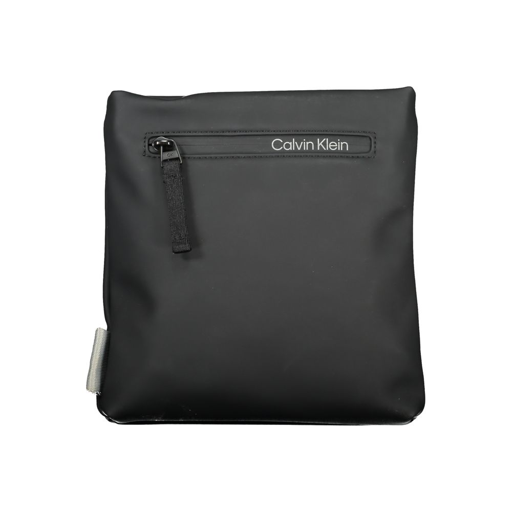 Calvin Klein Black Polyester Men's Shoulder Bag - Luxe Nova