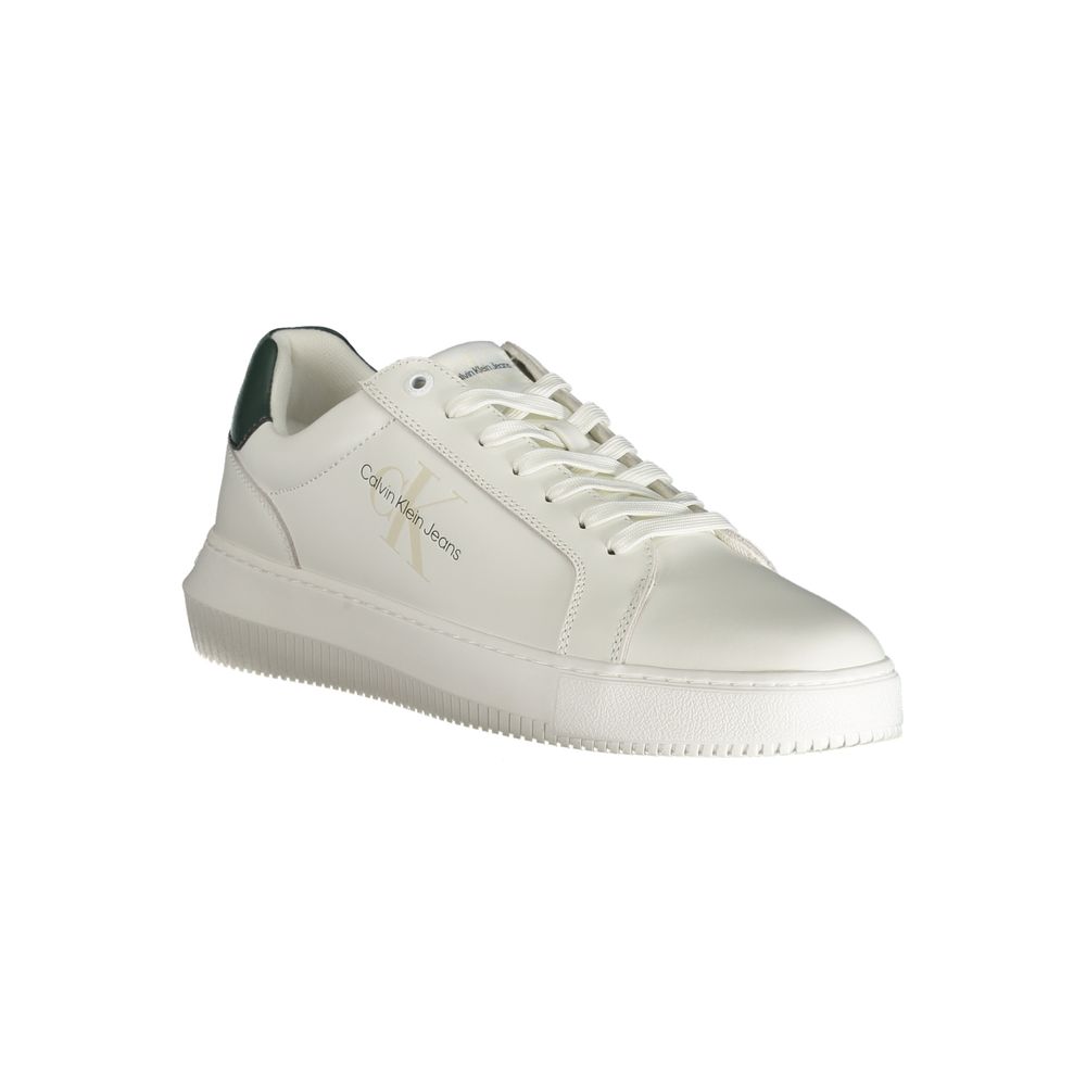Calvin Klein Bianco Leather Men Sneaker - Luxe Nova