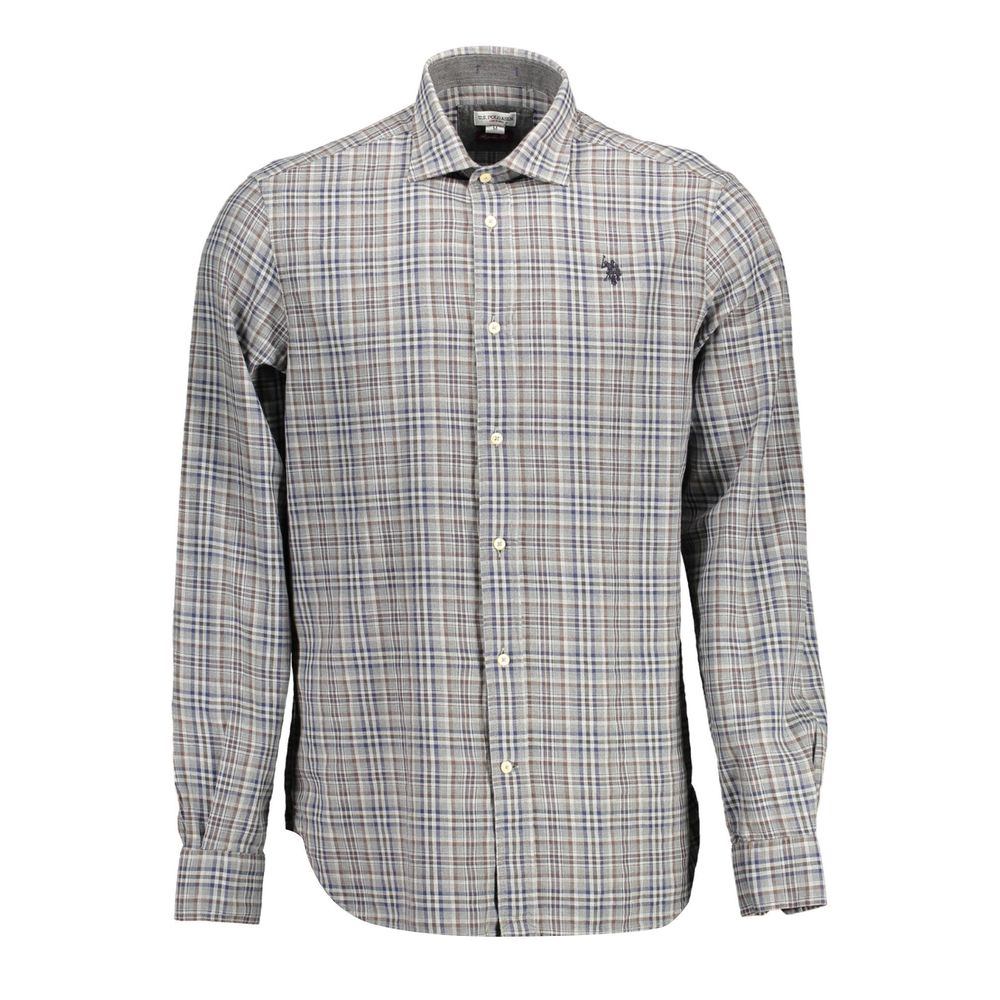 U.S. POLO ASSN. Blue Cotton Men's T-Shirt - Luxe Nova
