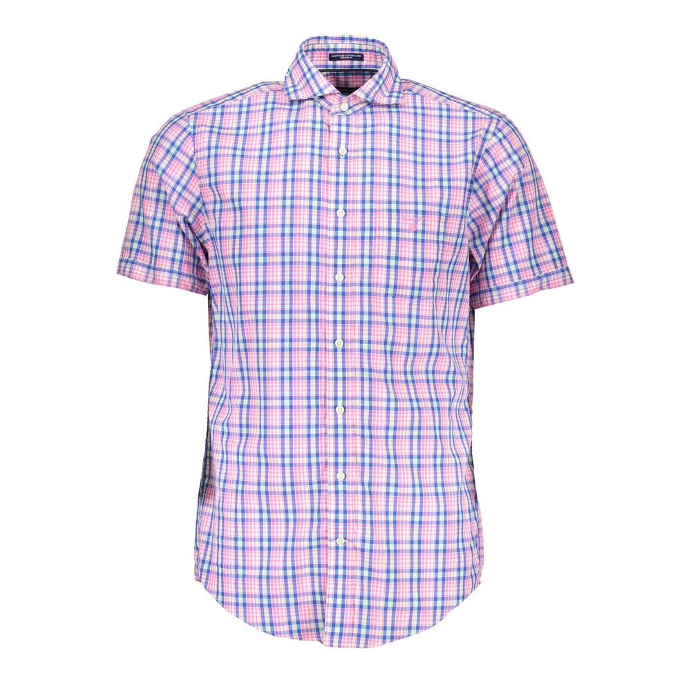 Gant Pink Cotton Men Shirt - Luxe Nova