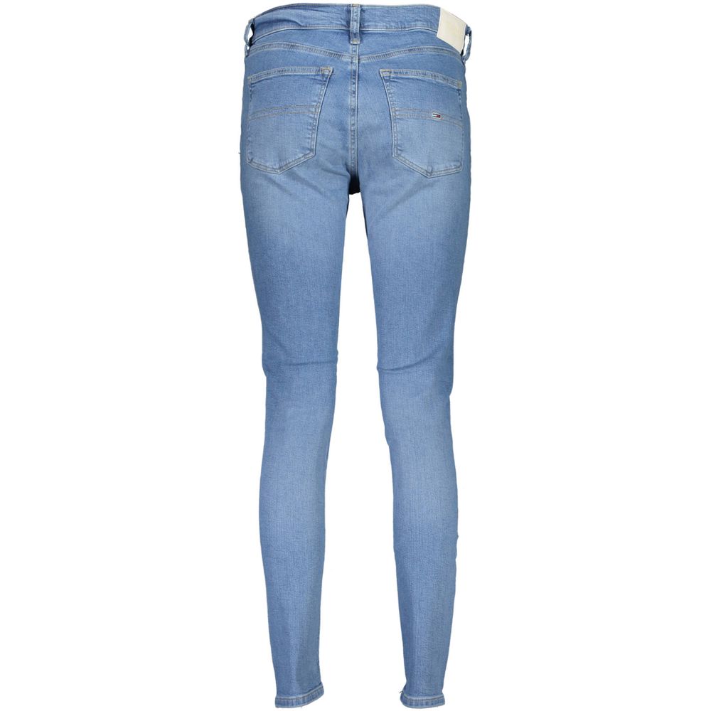 Tommy Hilfiger Azzurro Cotton Women's Skinny Jeans - Luxe Nova