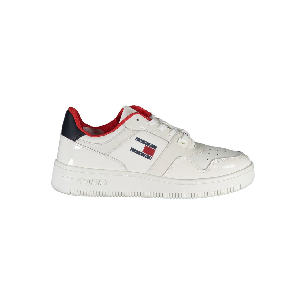 Tommy Hilfiger Bianco Leather Women Sneaker - Luxe Nova