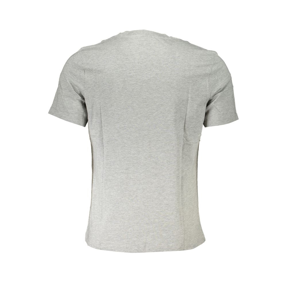 North Sails Grigio Cotton Men T-Shirt - Luxe Nova