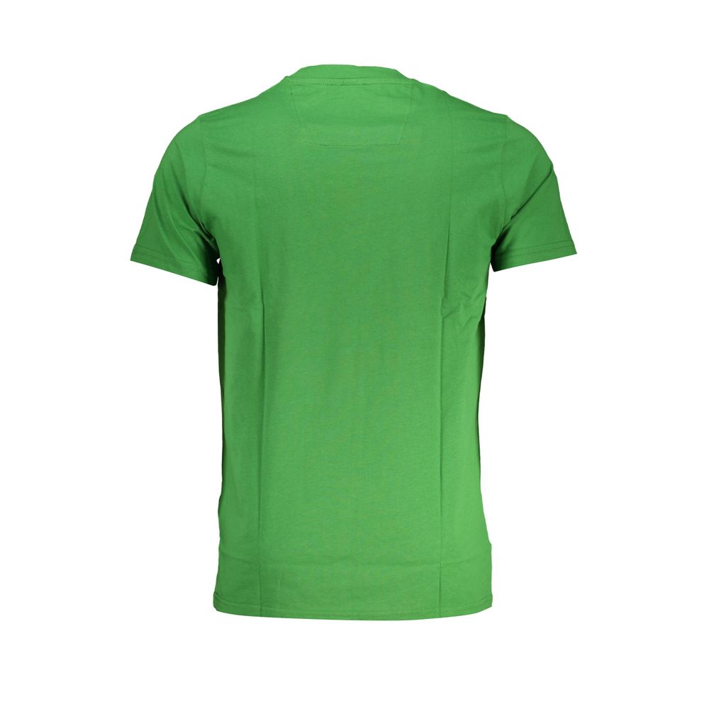 Cavalli Class Verde Cotton Men T-Shirt - Luxe Nova