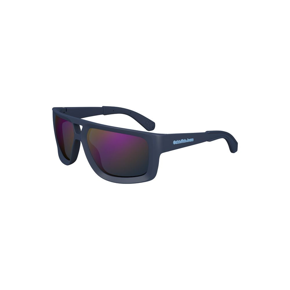 Calvin Klein Blue Injected Plastic Men's Sunglasses - Luxe Nova