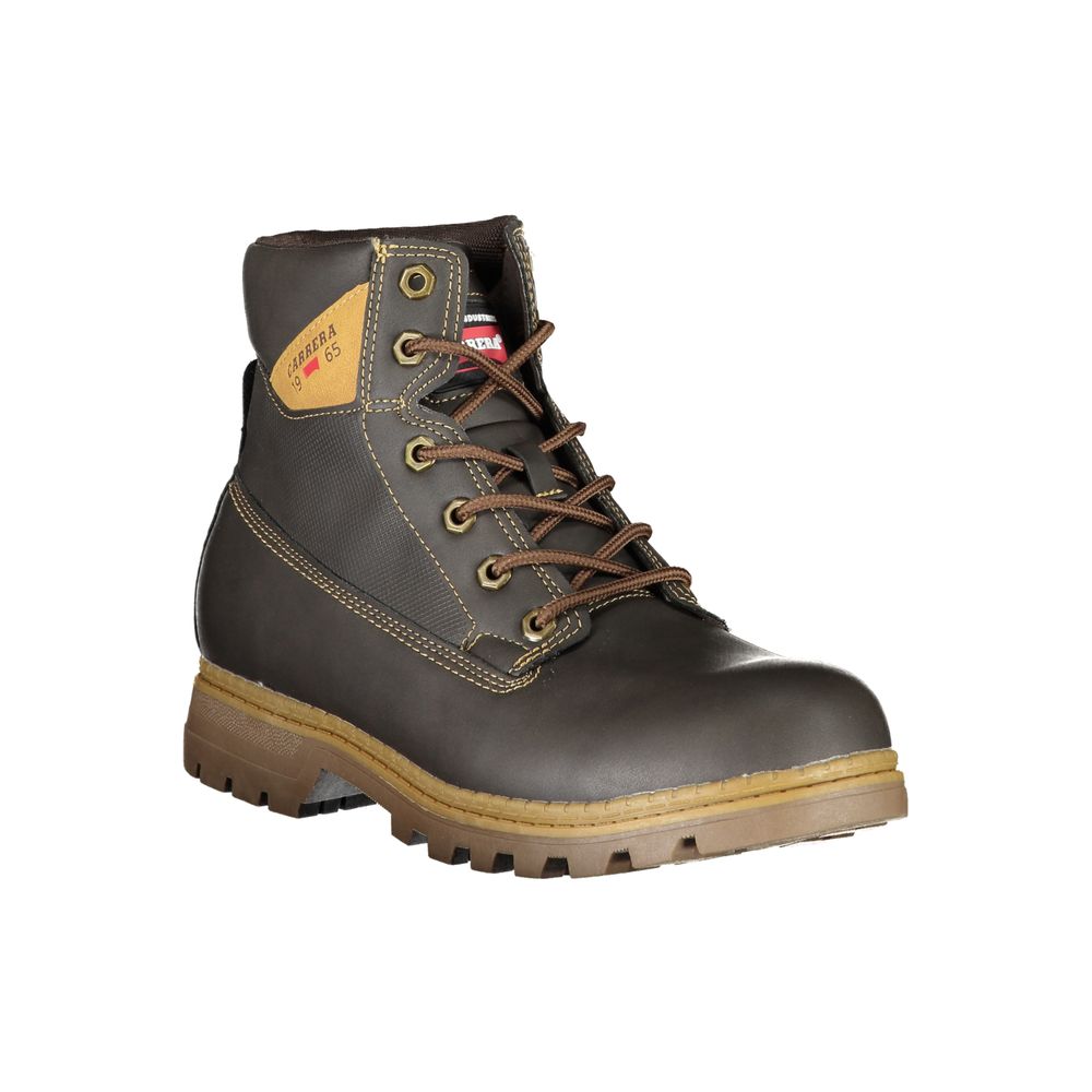 Carrera Marrone Poliuretano Uomo Stivaletto - Luxe Nova