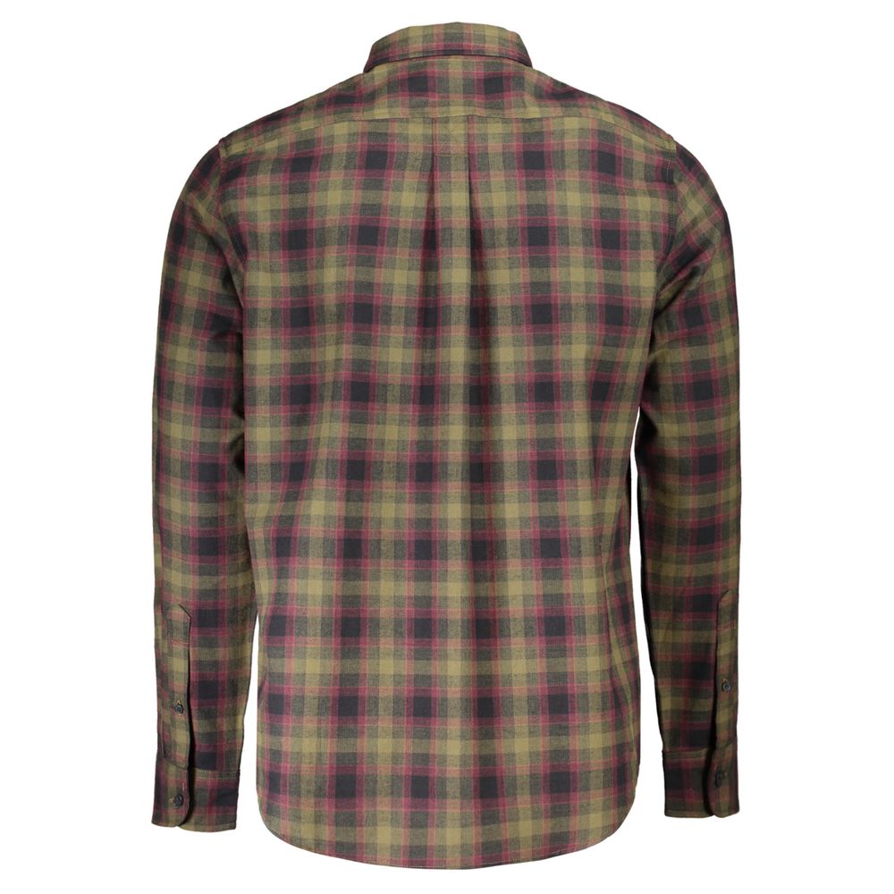 Timberland Verde Cotton Men Shirt - Luxe Nova