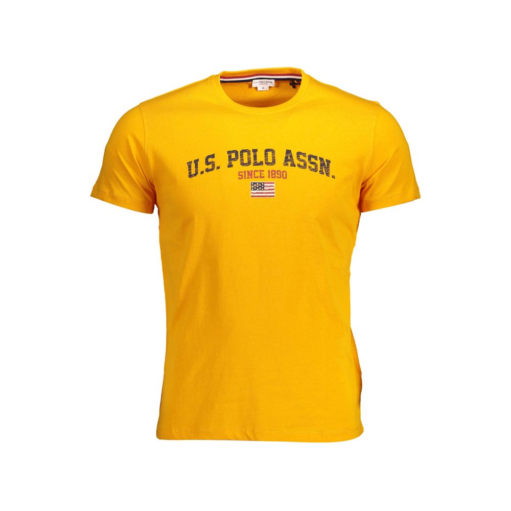 U.S. POLO ASSN. Arancione Cotton Men's T-Shirt - Luxe Nova