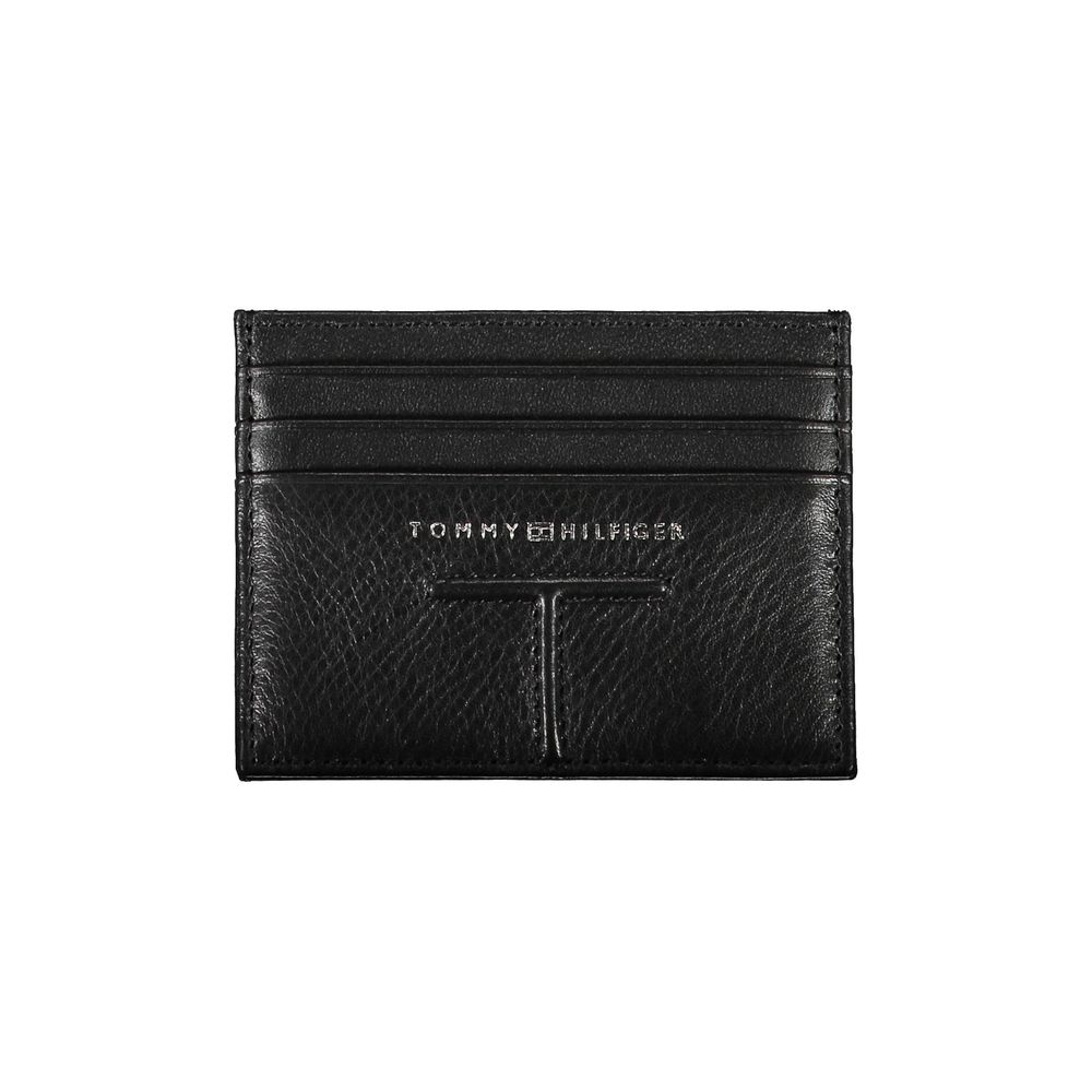 Tommy Hilfiger Nero Pelle Mens Wallet - Luxe Nova