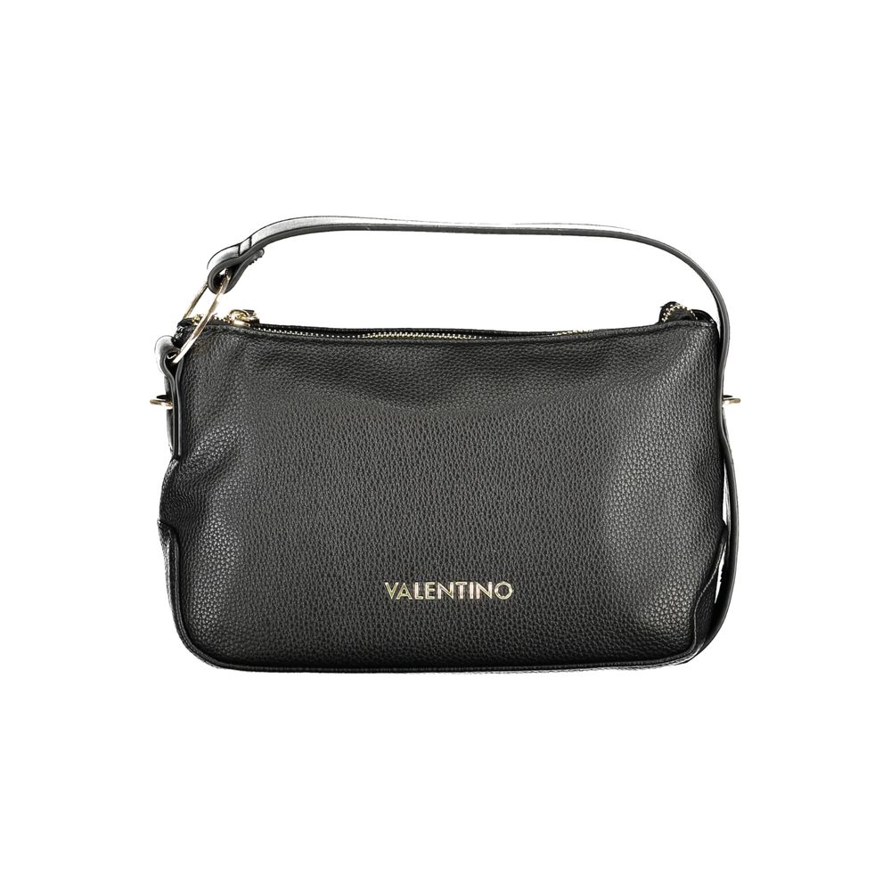 Mario Valentino "Nero Polyurethane Women Handbag" - Luxe Nova