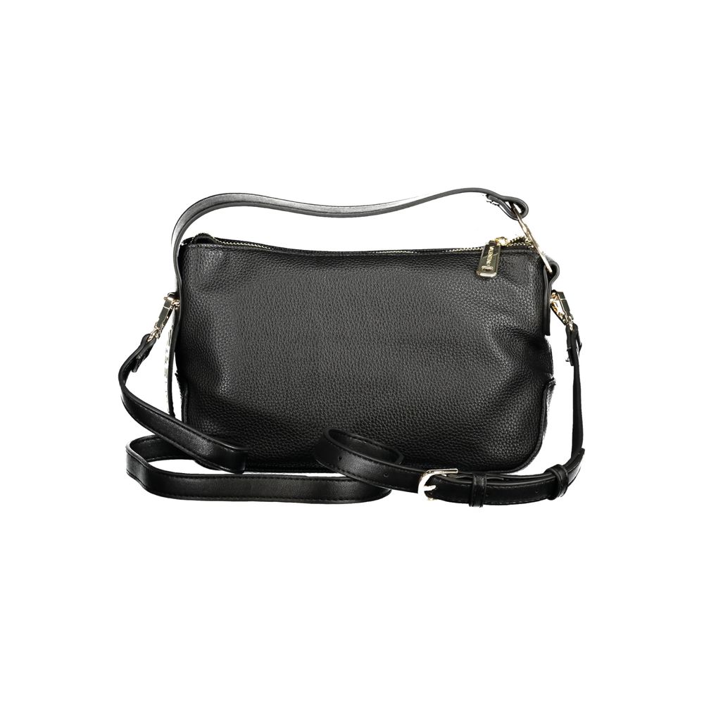 Mario Valentino "Nero Polyurethane Women Handbag" - Luxe Nova