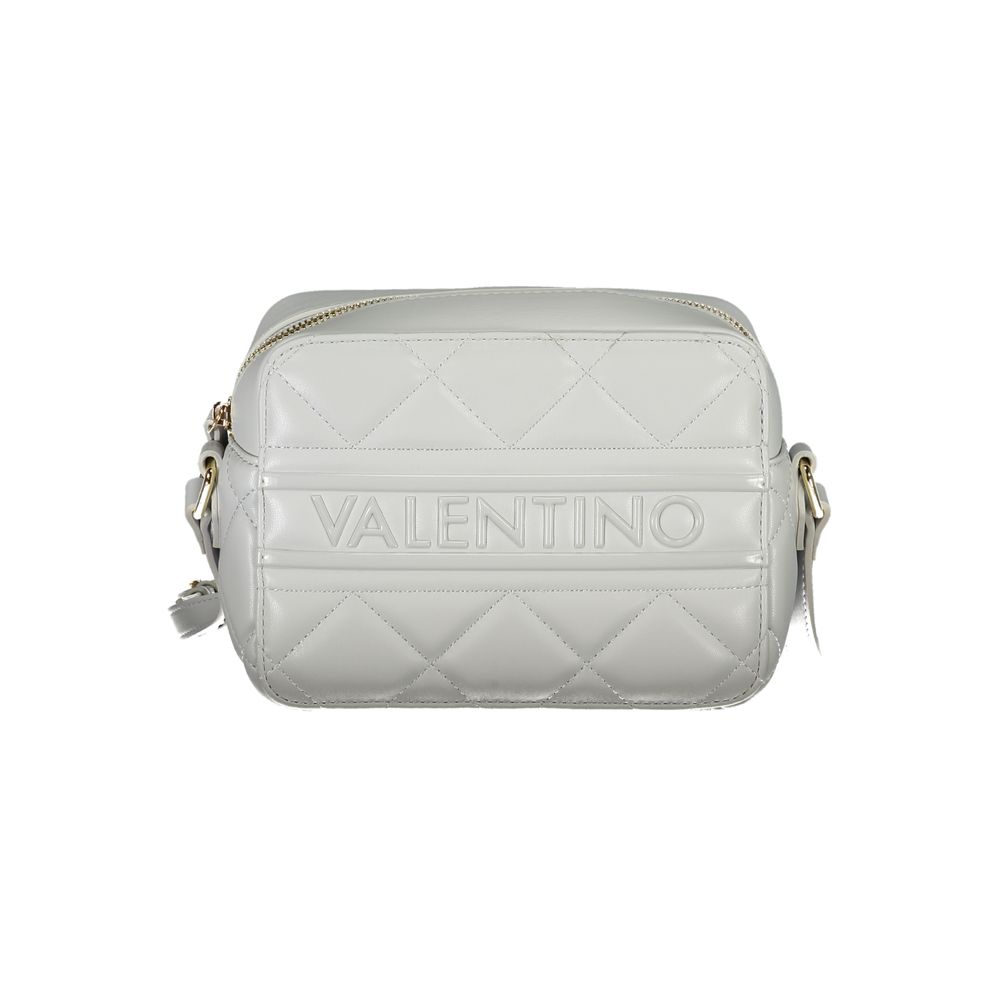Mario Valentino Grigio Polyurethane Women Shoulder Bag - Luxe Nova