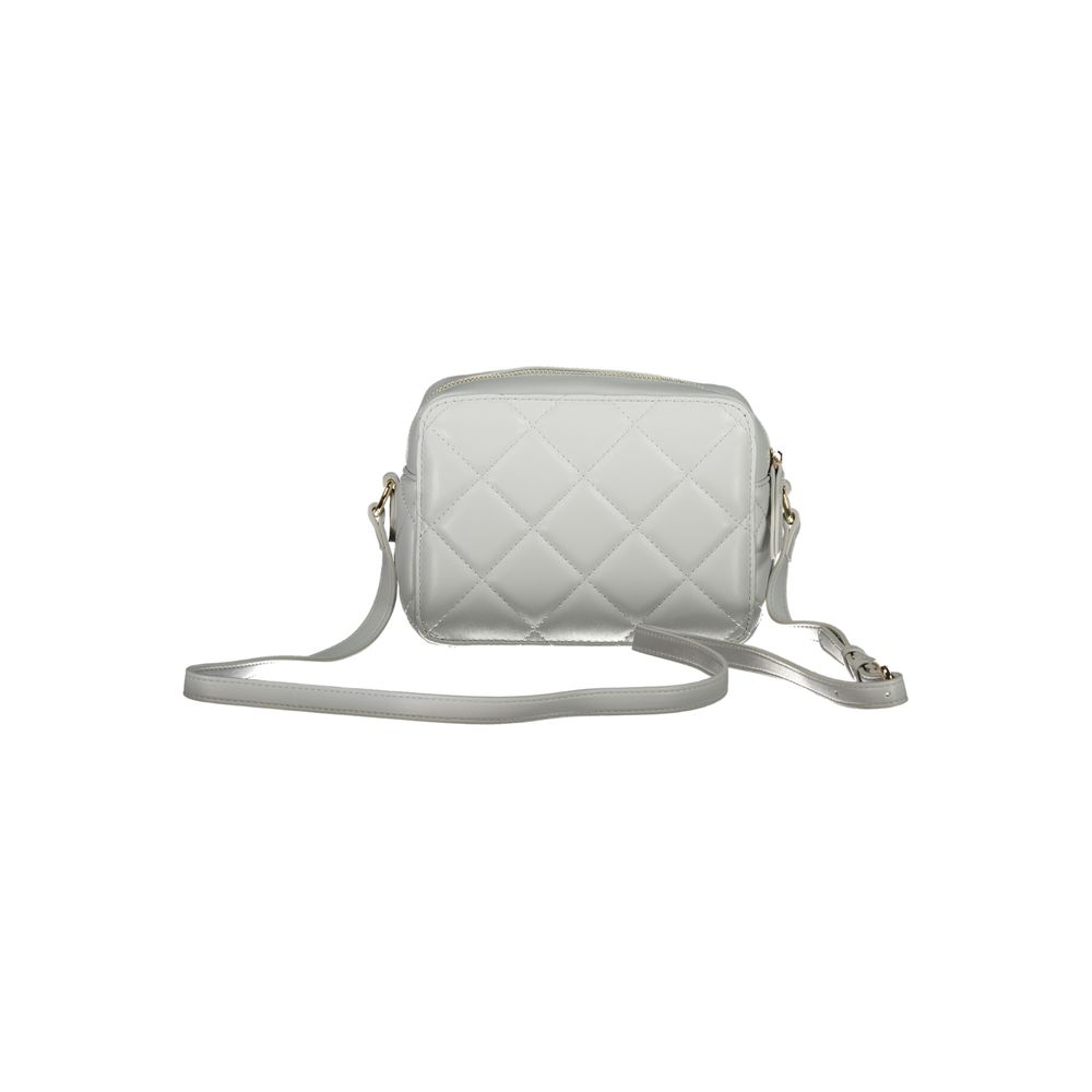 Mario Valentino Grigio Polyurethane Women Shoulder Bag - Luxe Nova