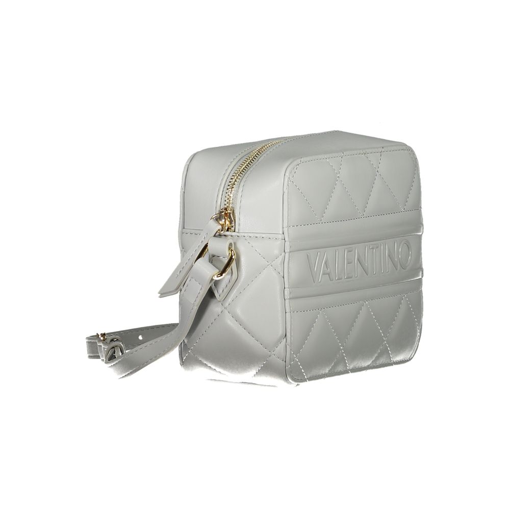 Mario Valentino Grigio Polyurethane Women Shoulder Bag - Luxe Nova