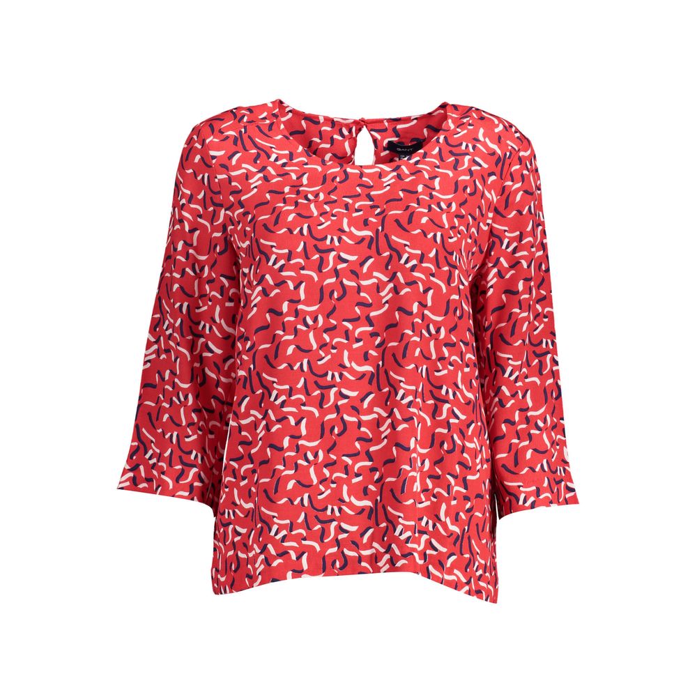 Gant Red Viscose Women Sweater - Luxe Nova
