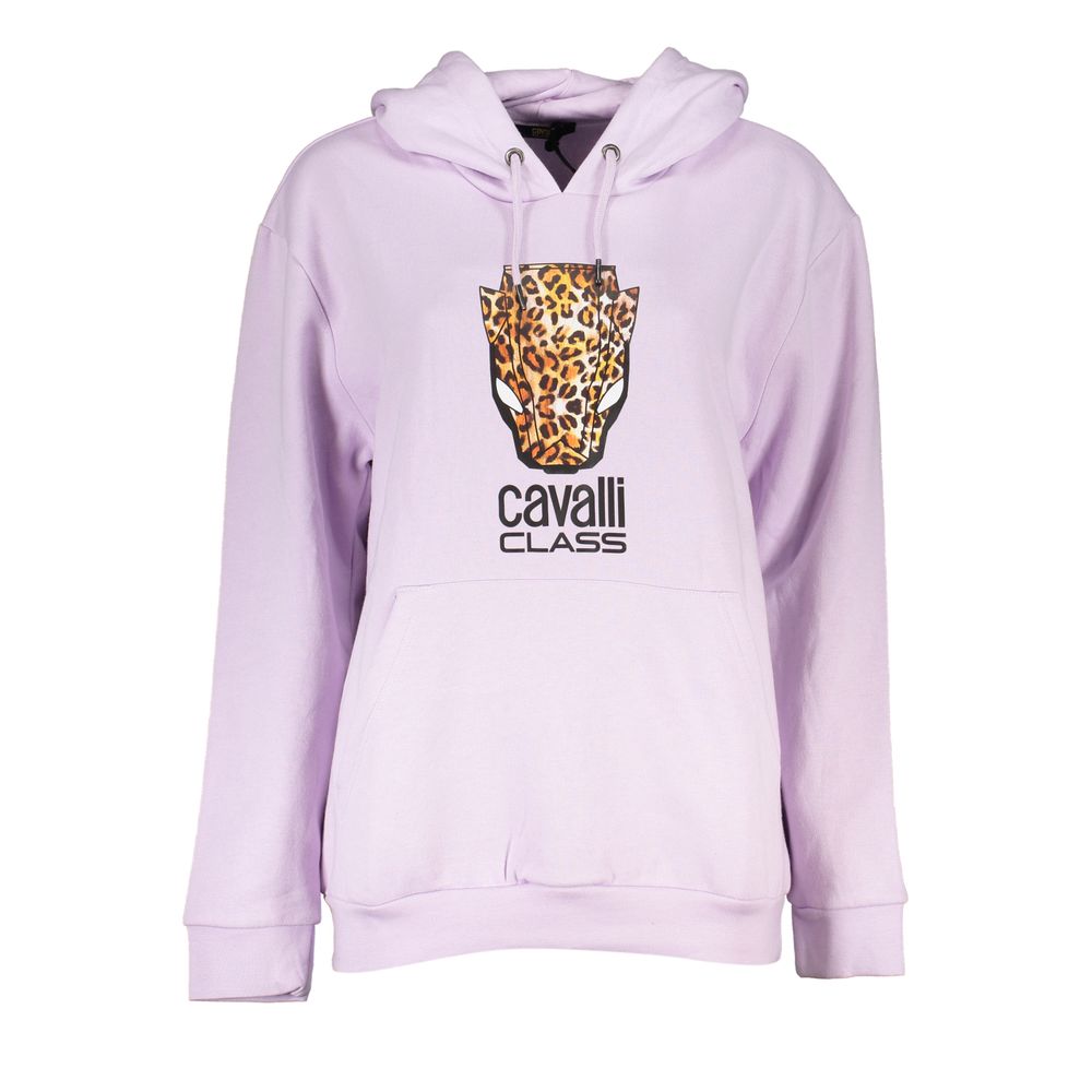 Cavalli Class Viola Polyester Women Sweatshirt - Luxe Nova