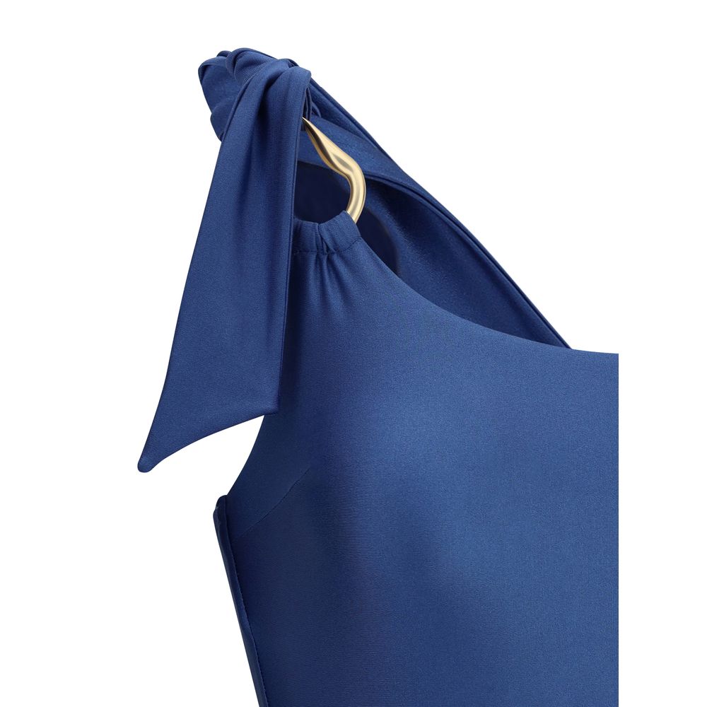 Zimmermann Blue Polyamide One-Piece Swimsuit