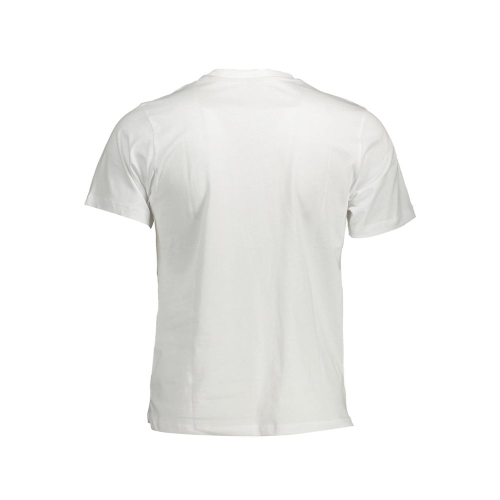 North Sails Bianco Cotton Mens T-Shirt - Luxe Nova