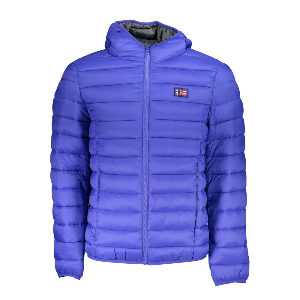Norway 1963 Blu Poliammide Men Jacket - Luxe Nova