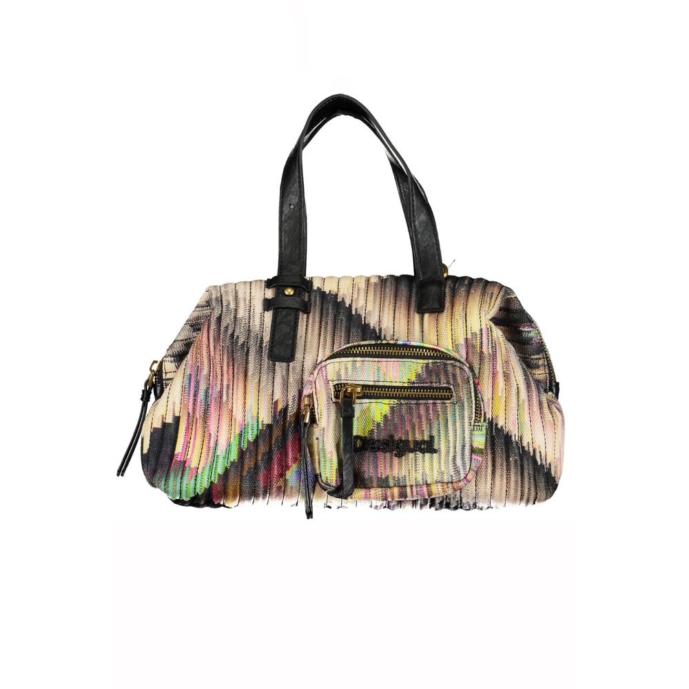 Desigual Nero Polyester Women Handbag - Luxe Nova