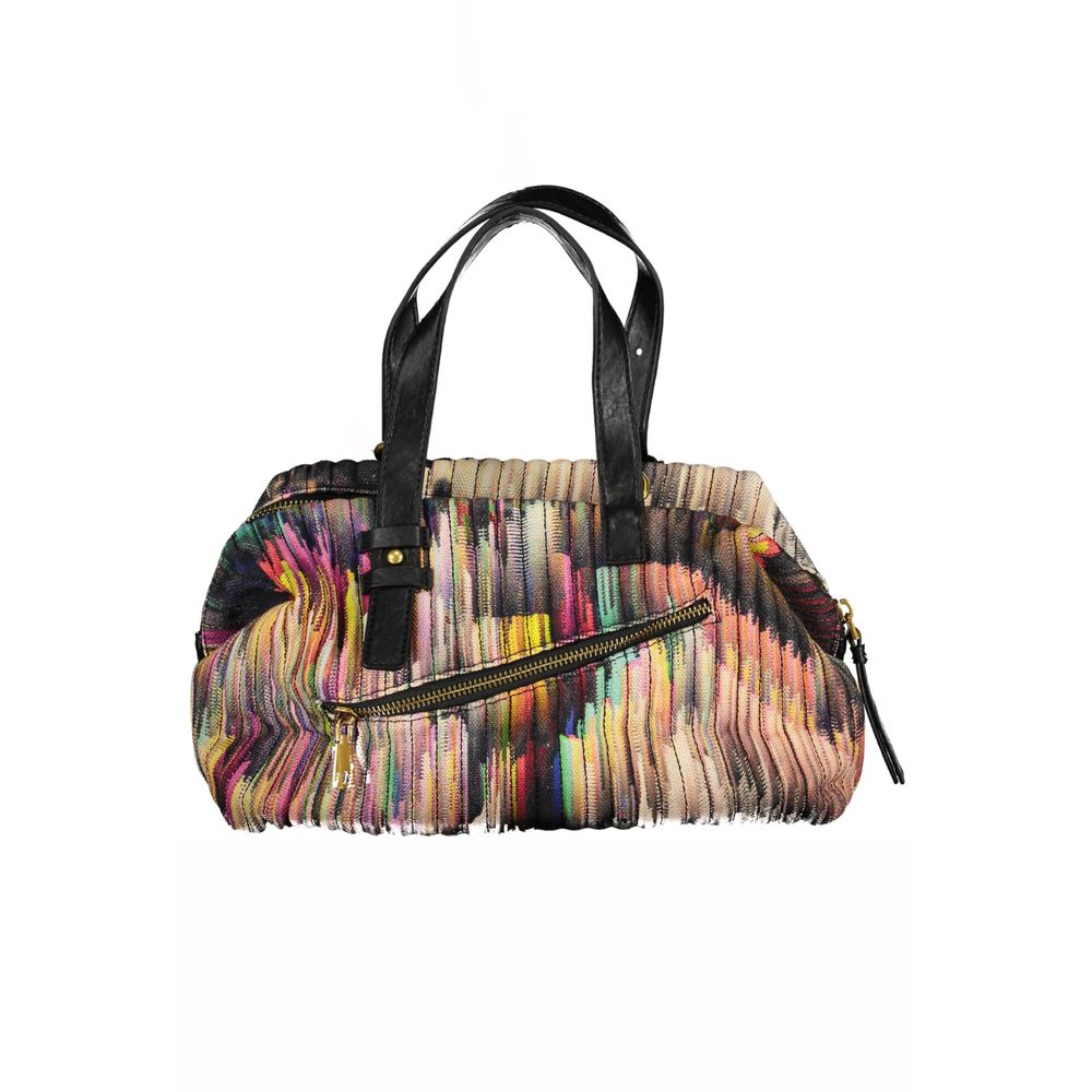 Desigual Nero Polyester Women Handbag - Luxe Nova