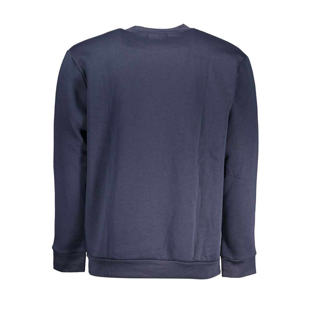 Cavalli Class Blue Polyester Men's Sweatshirt - Luxe Nova